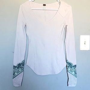 Free People long sleeve shirt